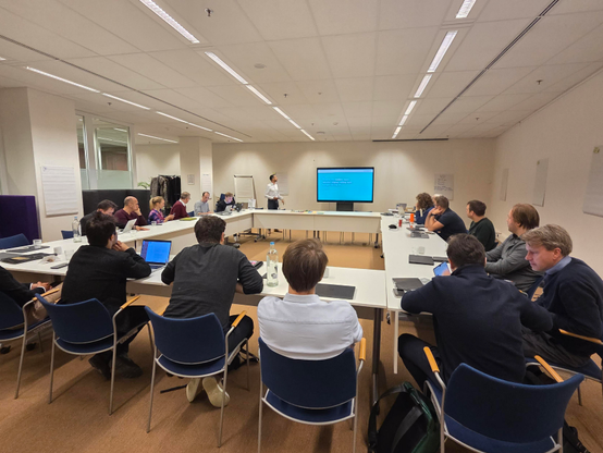 One of the workshops with several Dutch, German and French colleagues, where currently BlockNote and Yjs is being presented