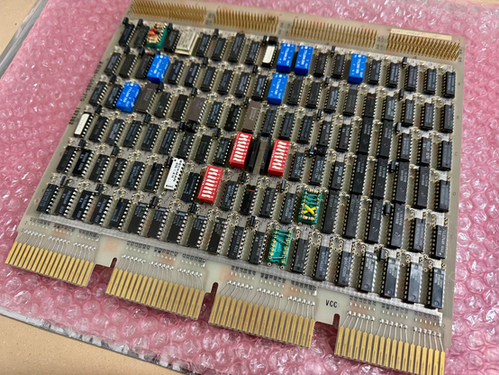 The front of a chaosnet board