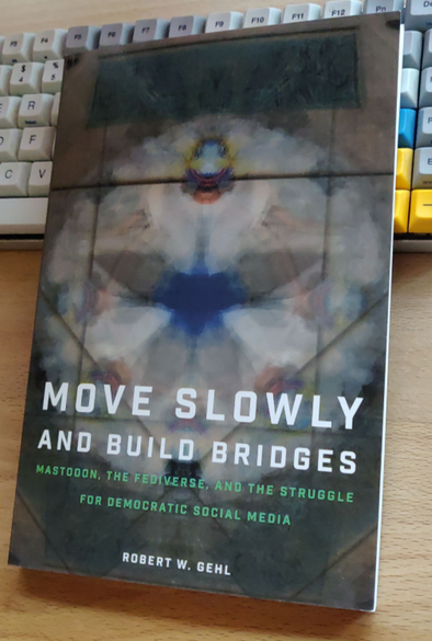 the book cover of "Move Slowly and Build Bridges"