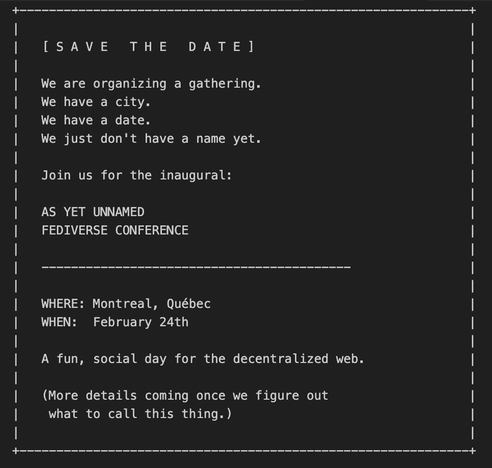 Images are good for engagement so here is an image the same text