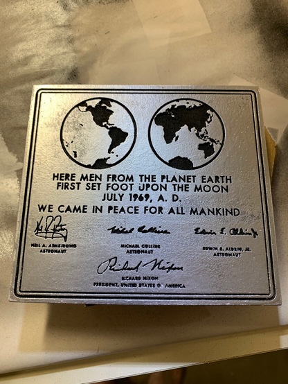 Apollo 11 Lunar Module Tag