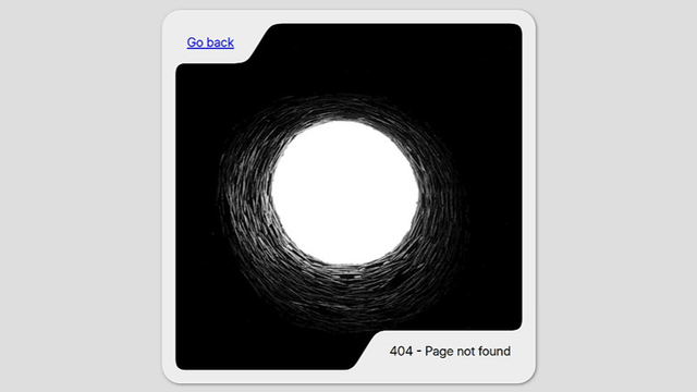 A square image with cutouts depending on the dimensions of corner elements, dimensions that in turn depend on how the text in those corner elements reflows at different viewports.