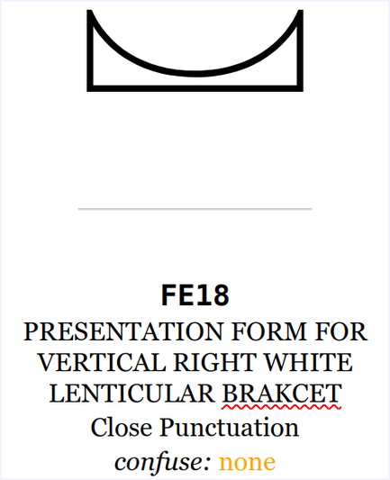 FE18
PRESENTATION FORM FOR VERTICAL RIGHT WHITE LENTICULAR BRAKCET