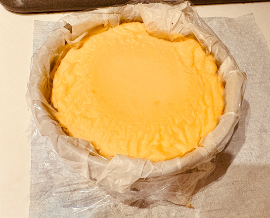 ヨーグルトケーキの写真