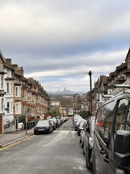 Am image of london’s skyline from a high south London vantage point.