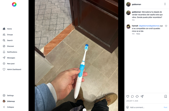 The new Pixelfed webUI redesign