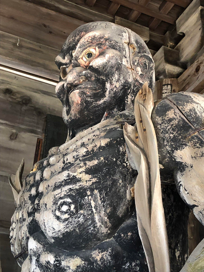 Nio statue, Jingu-ji, Obama City, #Japan.
#BuddhistArt #Buddhism