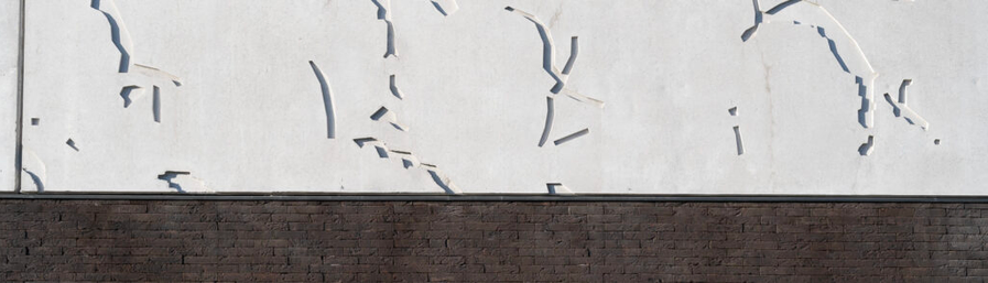Detail of building in Amsterdam-North