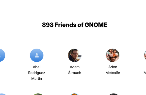 893 Friends of GNOME