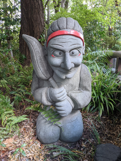 Statue at Seimei-jinja of one of the shikigami that aided Abe-no-Seimei.