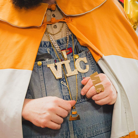  VLC cape and VLC blingbling