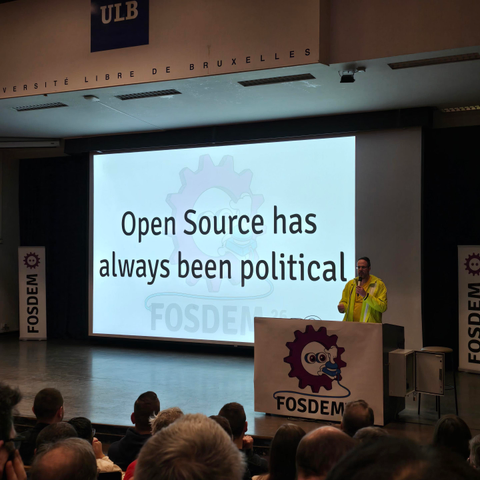 open source has always been political 