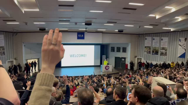 Opening Fosdem 