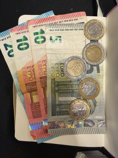 €52 in cash donations