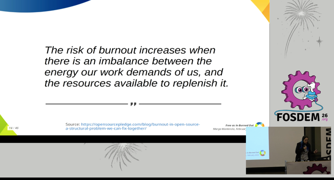 The risk of burnout increases when there is an imbalance between the energy our work demands of us, and the resources available to replenish it