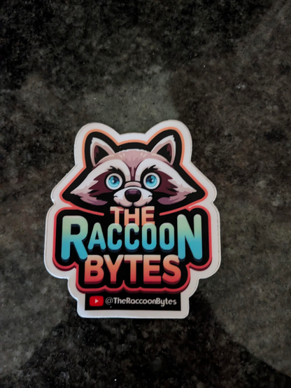 The racoon bytes logo