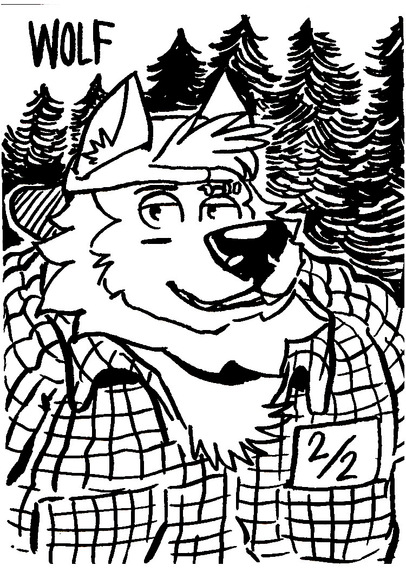 Portrait of Thad done by BillCatter.
