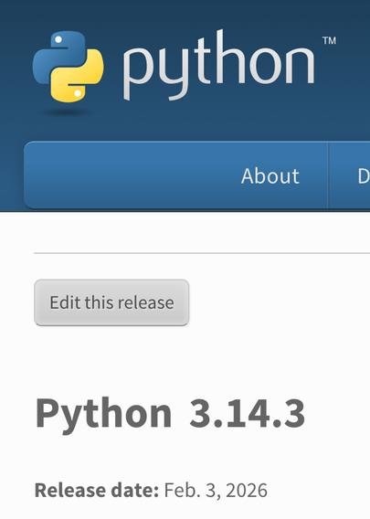 An "Edit this release" button.