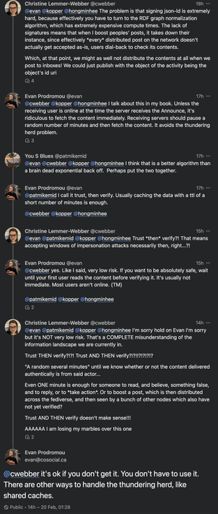 argument between evan and christine in which evan wants to do 'trust then verify' and christine losing her marbles