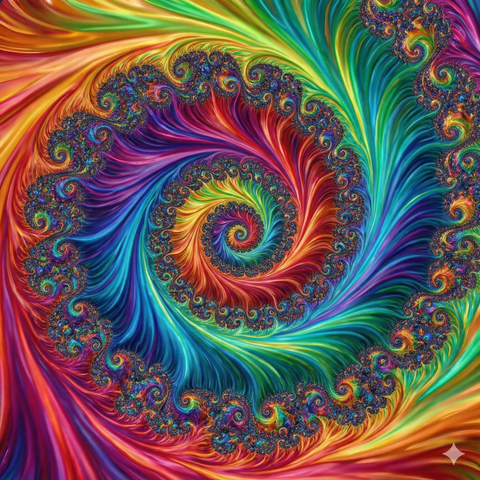 colorful fractals 