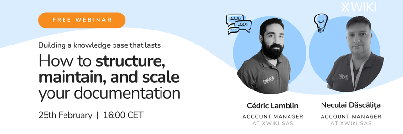 XWiki as a documentation tool