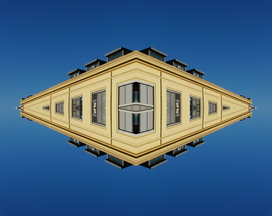 Half Mirror sample image: Half Mirror | Top Right