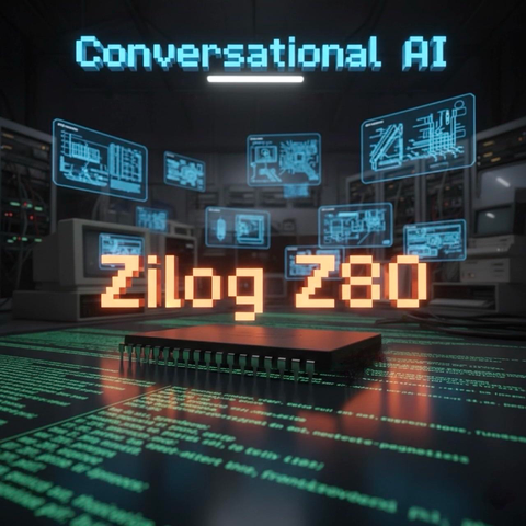 👾According to the readme file, "Z80-μLM is a 'conversational AI' that generates short character-by-character sequences, with quantization-aware training (QAT) to run on a Z80 processor with 64kb of RAM." [HarryR]'s goal is to see how small an AI project can go, while still having a "personality". Can the AI be trained and fine-tuned? It seems that [HarryR] has done it in just 40KB, including inference, weights, and chat style user interface.👾

⁉️[HarryR] has kindly detailed the features of this Z80 AI project⁉️

• Trigram hash encoding: Input text is hashed into 128 buckets - typo-tolerant, word-order invariant
• 2-bit weight quantization: Each weight is {-2, -1, 0, +1}, packed 4 per byte
• 16-bit integer inference: All math uses Z80-native 16-bit signed arithmetic
• ~40KB .COM file: Fits in CP/M's Transient Program Area [TPA]
• Autoregressive generation: Outputs text character-by-character
• No floating point: Everything is integer math with fixed-point scaling
• Interactive chat mode: Just run CHAT with no arguments