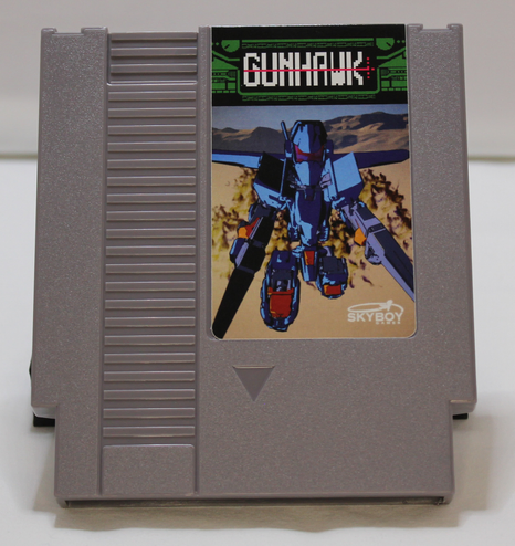 Gunhawk game cartridge