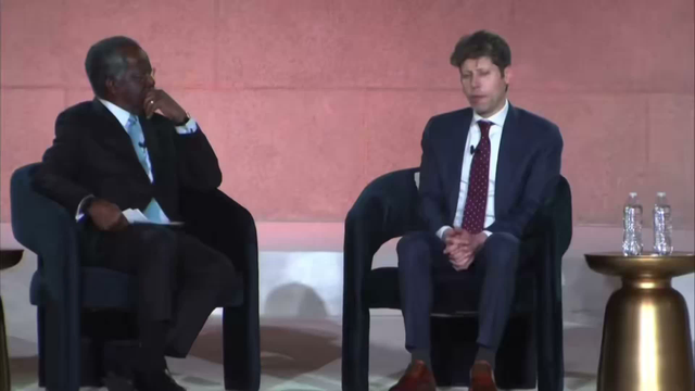 Sam Altman saying his business is selling tokens to access intelligence. "We see a future where intelligence is a utility like electricity or water, and people buy it from us on a meter and use it for whatever they want to use it for."