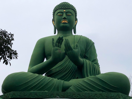 Great #Buddha at Togan-ji, #Nagoya, #Japan.
#BuddhistArt #Buddhism