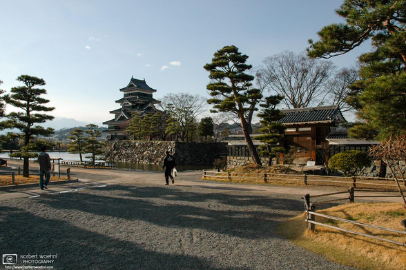 Matsumoto Castle in Matsumoto City, Nagano Prefecture, Japan.