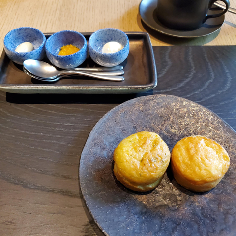 Afternoon tea delights at Aman Kyoto.