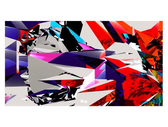 Close up detail crop of the abstract 3D render in the first image.