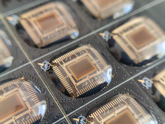 Chip-On-Board with the die covered by epoxy