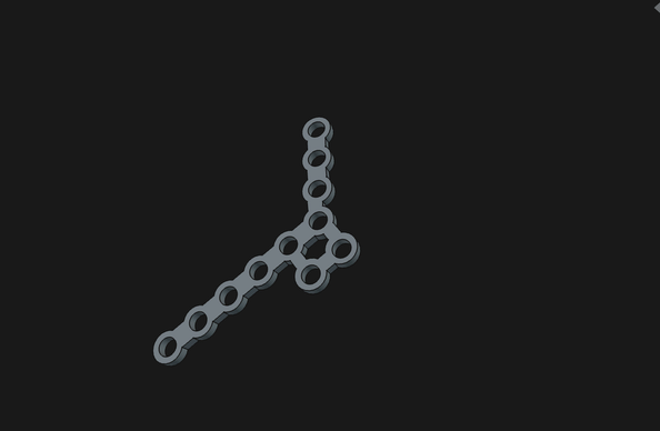 3d visual titanium model