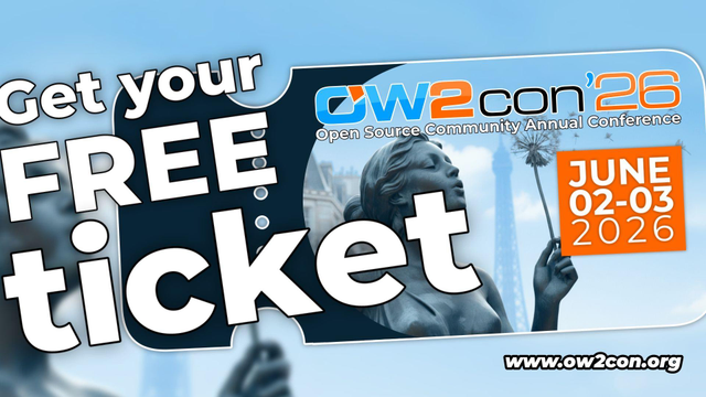 OW2con''26 free ticket