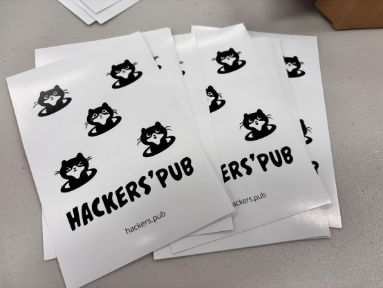 Hackers' Pub 스티커