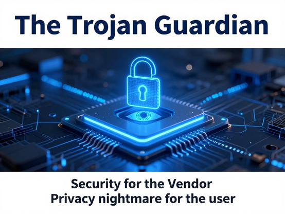 The Trojan Guardian means a chip that is Security for the Vendor, but Privacy nightmare for the user. 
