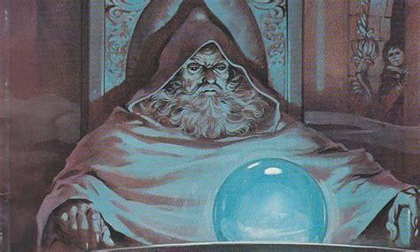 A wizard pondering their orb