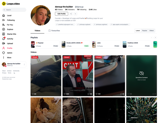 Loops new Account switching feature