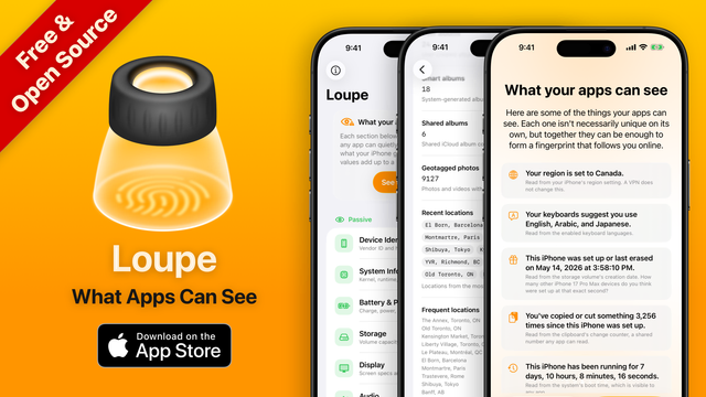 Banner for Loupe