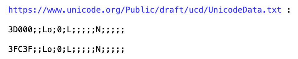 Screenshot from "Accumulated Feedback on PRI #548": https://www.unicode.org/review/pri548/feedback.html#ID20260526172722