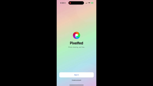 New Pixelfed mobile app demo