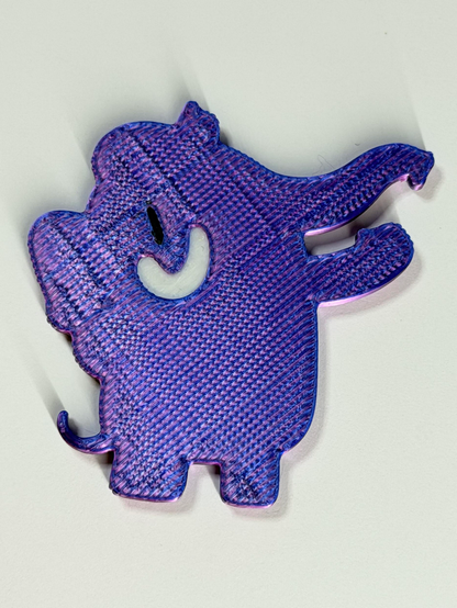 Mastodon mascot 3d printed