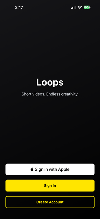 Loops mobile app