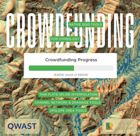 Crowdfunding for native hydrology tools in QGIS