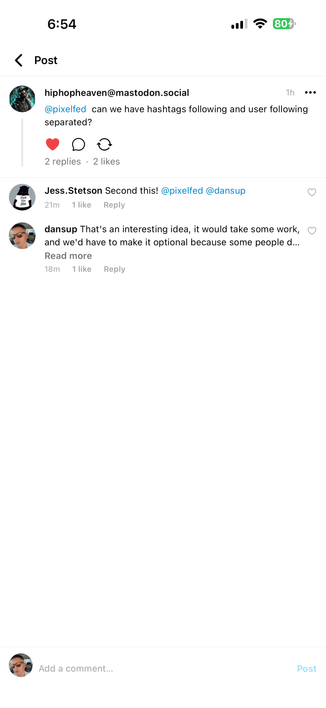 New pixelfed mobile app