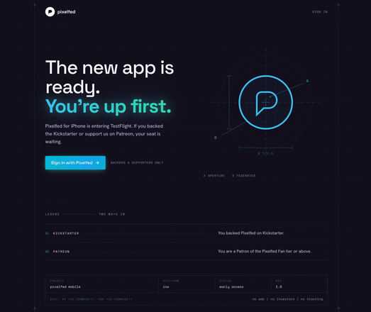 Pixelfed Early Access