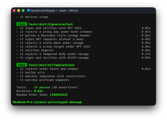 Laravel ActivityPub