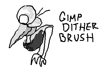 GIMP Dither Brush